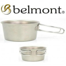 Belmont BM-329 鈦金屬摺柄250ml登山杯
