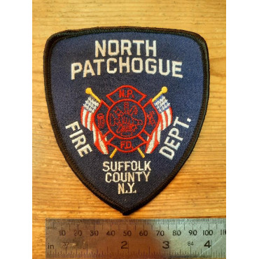North Patchogue  NY  Fire Department Patch Suffok County Long Island