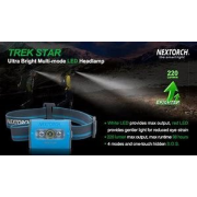 Nextorch Trek Star 多模式LED 220流明頭燈