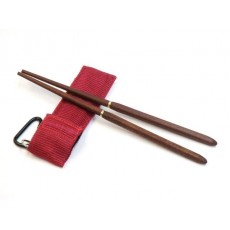 紅檀木摺疊筷子
