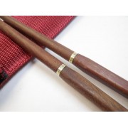 紅檀木摺疊筷子